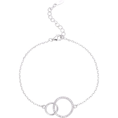 Silenti Jewelry Сребърна гривна "Неразделни