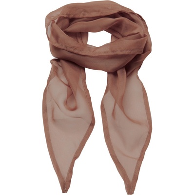 Premier šátek Colours PR740 lehký dámský COT39074056999-mocha mocha
