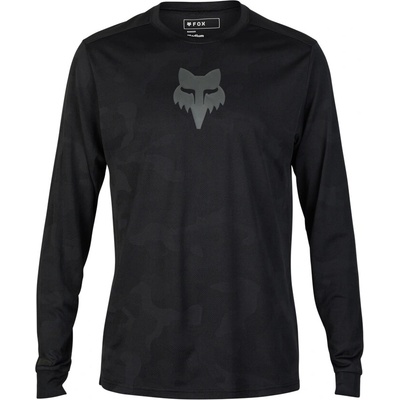 Fox Ranger TRU DRI LS čierna tmavo sivá pánsky