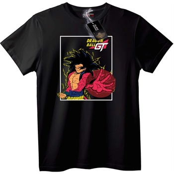 NOONEBRAND Тениска Dragon Ball GT Goku - M, Black