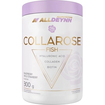 Image 1 of ALLNUTRITION AllDeynn | CollaRose Fish - Marine Collagen with Hyaluronic Acid [300 грама] Малина и ягода