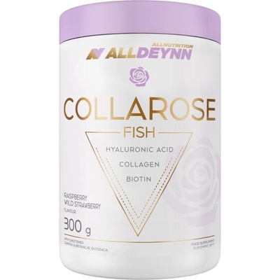 ALLNUTRITION AllDeynn | CollaRose Fish - Marine Collagen with Hyaluronic Acid [300 грама] Малина и ягода