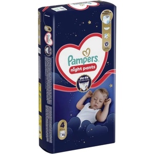 Pampers Нощни гащички Pampers Night Pants 4 (9-15 кг. ) - 52 броя