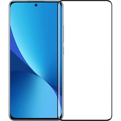 Извит 3D удароустойчив стъклен протектор за екран марка MOFI за Honor 90 - с черна рамка