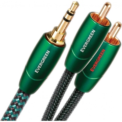 AudioQuest Evergreen 2x CINCH – Jack 3,5mm 1m