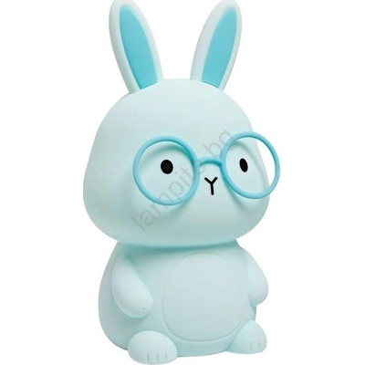 Polux LED RGBW Димируем детски докосване лампа FLORKA LED/1W/5V USB 1200 mAh син (SA2321)