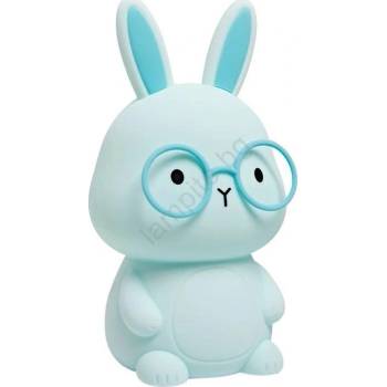 Polux LED RGBW Димируем детски докосване лампа FLORKA LED/1W/5V USB 1200 mAh син (SA2321)