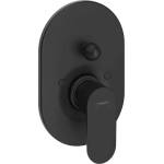 Hansgrohe Rebris S - Скрита смесителна батерия за вана, матово черна 72449670 (72449670)