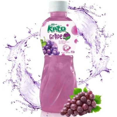 Kato Grape Juice With Nata de Coco Jelly 320 ml