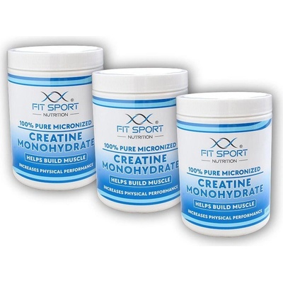 FitSport Nutrition 100% Pure Micronized Creatine Monohydrate 1650g