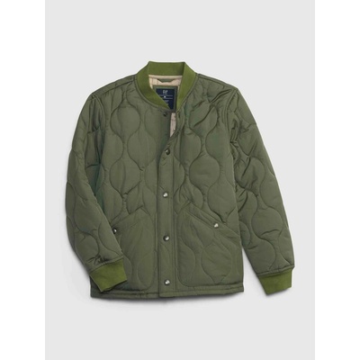 GAP 729942-00 dětská bunda bomber zelená