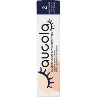 Aucola Eyebrow and Eyelash Tint profesionálna farba na obočie a riasy 2 Blue-Black modro čierna 15 ml