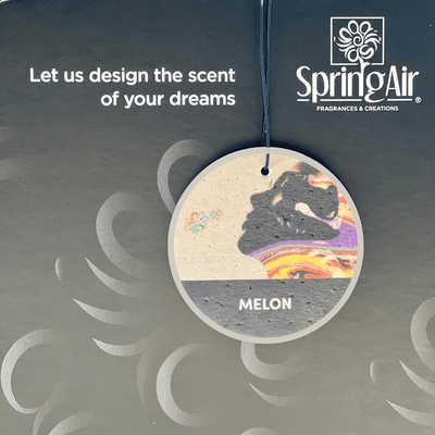 SpringAir Хартиен ароматизатори за кола melon (150)