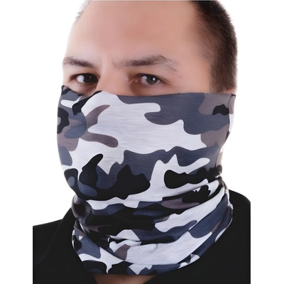 HARAHU Мъжка тръбен шал - Камуфлажен kp7009 (7009)