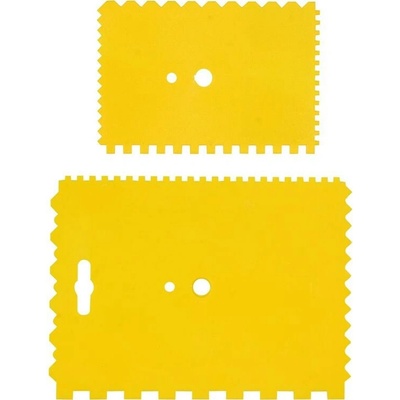 Stěrka plastová - 2ks - 178x132mm + 133x91mm VOREL
