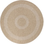 Ayyildiz Бежов кръгъл външен килим ø 120 cm Comilla - Ayyildiz Carpets (COMILLA1201200886BEIGE)