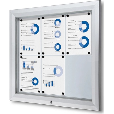 Jansen Display venkovní vitrína typu T 6 x A4 – Zboží Živě