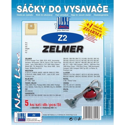 Jolly Z 2 do vysav. ZELMER