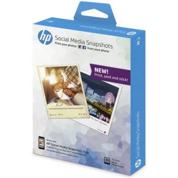 HP Хартия HP Social Media Snapshots, 25 sheets, 10x13cm (W2G60A)