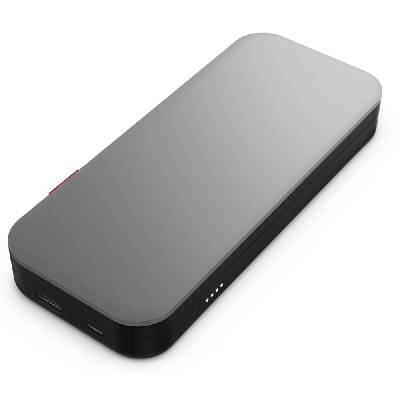 Външна батерия/power bank/ Lenovo PCG Go, 20000 mAh, 1x 4 pin USB Type A - 12V/1.5A/18W, 1 x 24 pin USB-C - 20V/3.25A/65W (40ALLG2WWW)