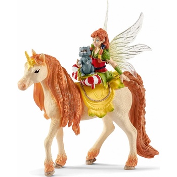 Schleich 70567 postavička víla Marween s trblietavým jednorožcom