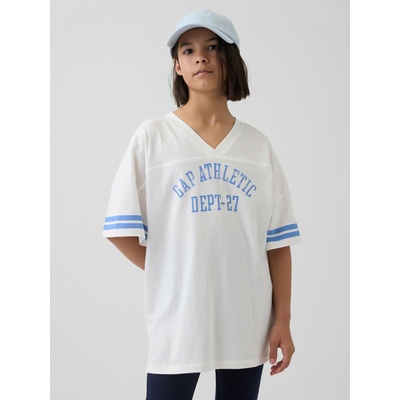 GAP Детска oversize тениска с лого Gap Athletic GAP GAP | Byal | Момичешки | XS