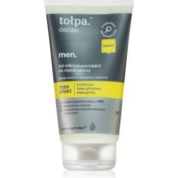 tołpa Dermo Men Max Effect ексфолиращ почистващ гел за мъже 150ml