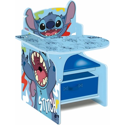 DISNEY Kombinovaná židle 2v1 s psacím stolem - Stitch