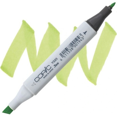 Lihová fixa COPIC Classic oboustranná Fine & Chisel, New leaf (YG23)