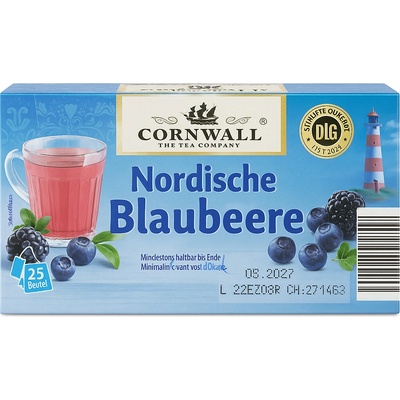 Cornwall čaj s příchutí severských bobulí 25 sáčků