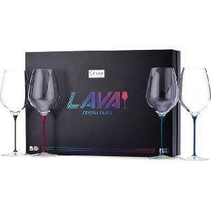 Cheer Moda Чаши за вино Lava 4 бр (CM-00469)