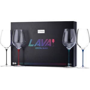 Cheer Moda Чаши за вино Lava 4 бр (CM-00469)