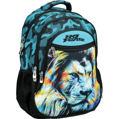 Ученически раница No Fear Fluo Lion (348-45031)