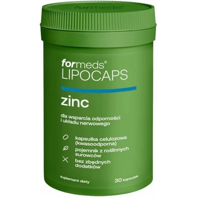 Formeds Lipocaps Zink 15 mg 30 kapsúl