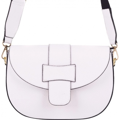 Segali dámská kožená crossbody kabelka Vanesa White