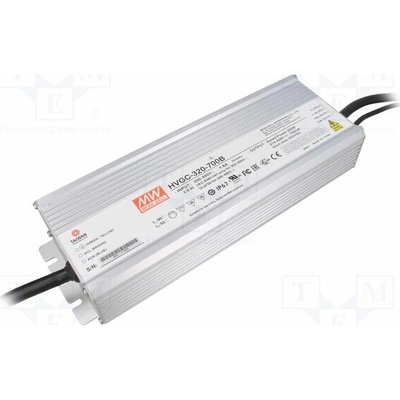 MEAN WELL HVGC-320-700B Napájecí zdroj: spínaný; LED; 300W; 214÷428VDC; 700mA; 180÷528VAC