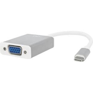 T'nB Преходник TnB, от USB C(м) към VGA(ж), сребрист