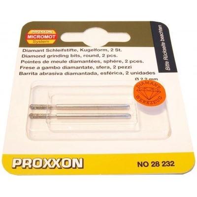 Diamantové guľové stopkové brúsky Proxxon 28232