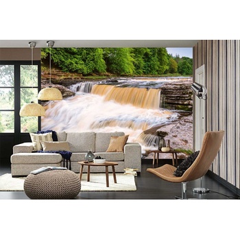 DIMEX ART s. r. o Самозалепваща се флизелинова фототапета водопадът айсгарт, йоркшир 375 x 250 см