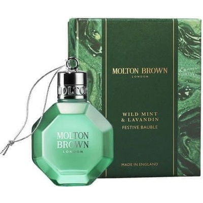 Molton Brown Kúpeľový a sprchový gél Wild Mint & Lavandin Festive Bauble 75 ml