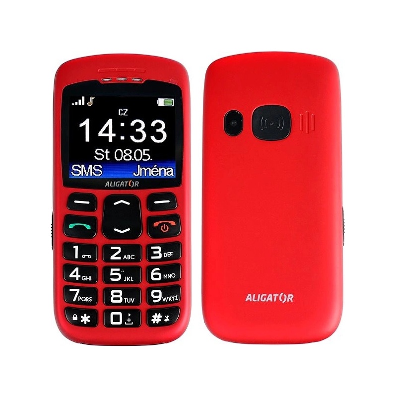ALIGATOR A670 Senior červená