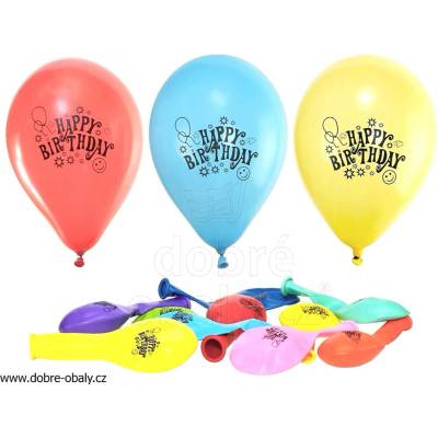 balónky HAPPY BIRTHDAY
