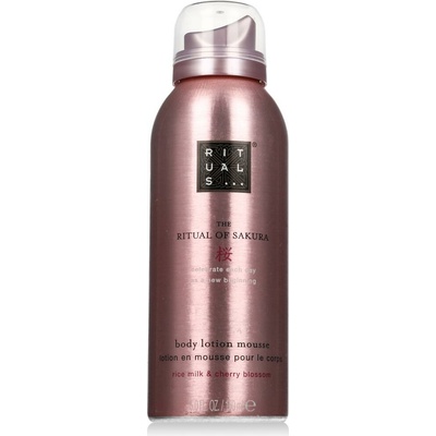 Rituals The Ritual Of Sakura Body Lotion Mousse hydratační tělová pěna s vůní třešňových květů 150 ml