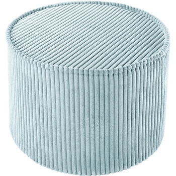 Wigiwama Детски пуф от рипсено кадифе в цвят мента - Wigiwama (W596723)