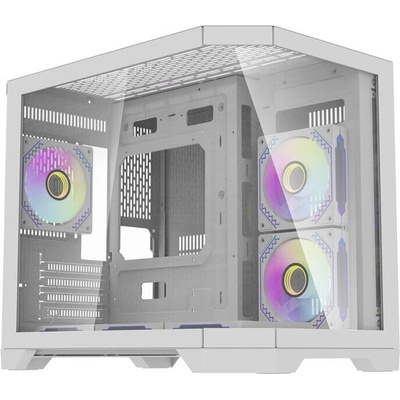 Darkflash FT418 + 6 fans aRGB White