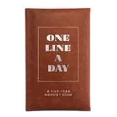 Chronicle Books Luxe One Line a Day | Chronicle Books