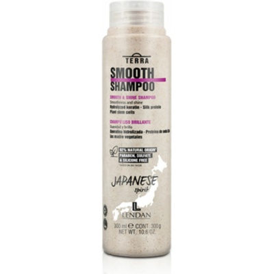 Lendan Terra Smooth uhlazující šampon pro krepaté vlasy 300 ml