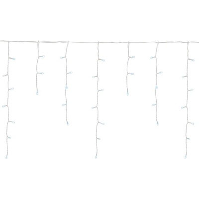 MagicHome Reťaz Icicle 200LED studená biela MULTI CONNECT cencúľová jednoduché svietenie