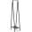 Brabantia Многофункционална мебел Brabantia Linn Black, малка (1008929)