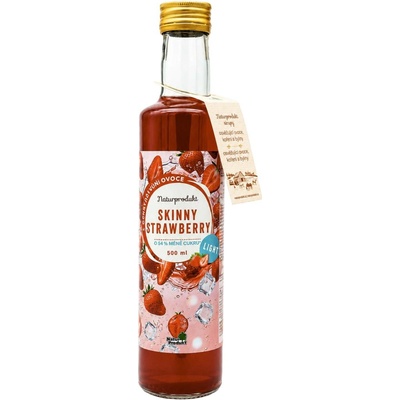 Naturprodukt sirupy z ovoce a bylin Sirup Skinny strawberry 500 ml
